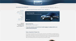 Desktop Screenshot of kansas-city-limousine.com